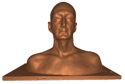 3D Scan of Lifesize Bust