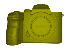 3D Scan of camera for design of a camera case