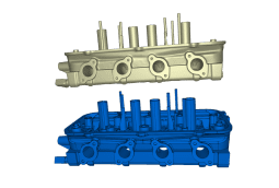 3D Scan to CAD Engine Block