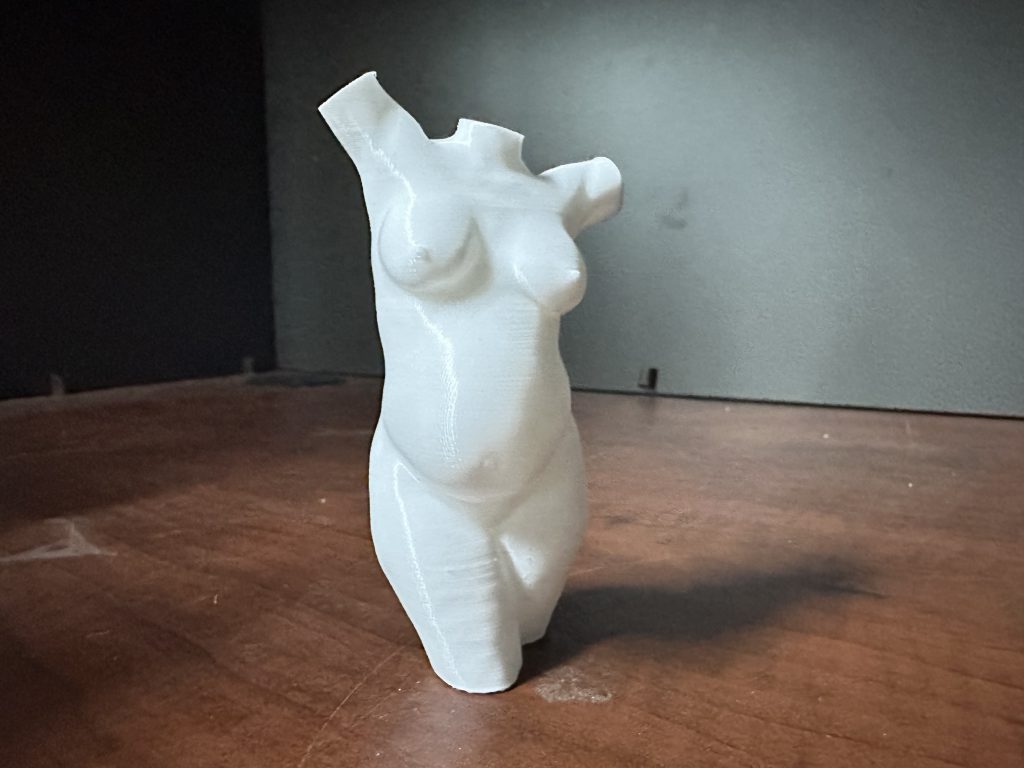 Pregnancy belly 3D print 2